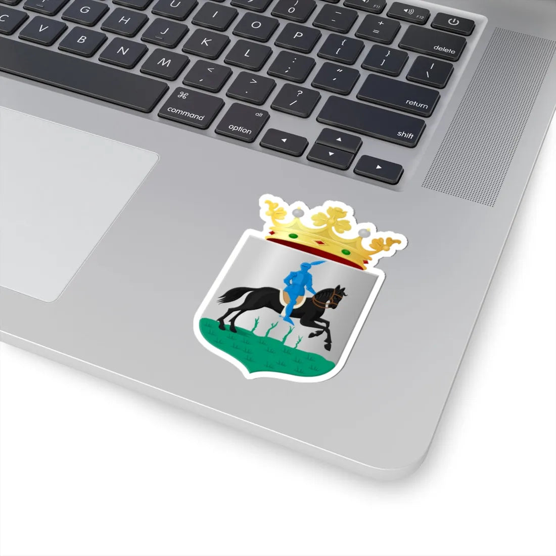 Leek wapen (Netherlands) (Coat of Arms) STICKER Vinyl Kiss-Cut Decal - The Sticker Space