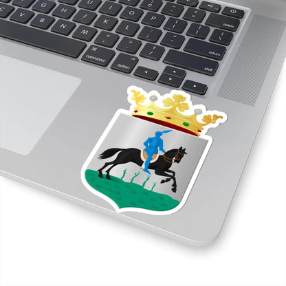 Leek wapen (Netherlands) (Coat of Arms) STICKER Vinyl Kiss-Cut Decal - The Sticker Space