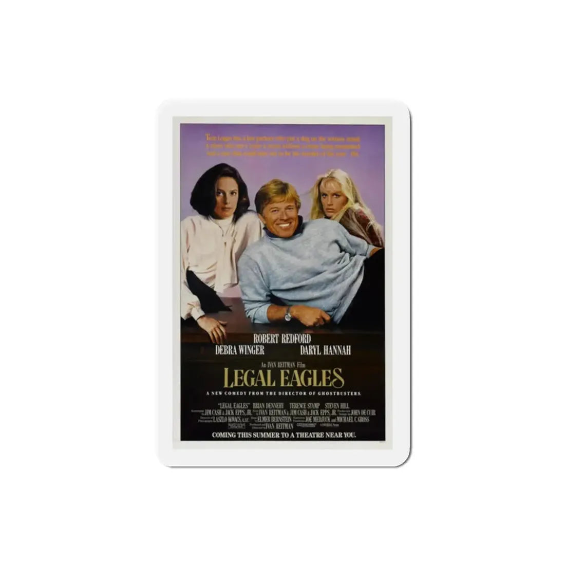 Legal Eagles 1986 Movie Poster Refrigerator Magnet - The Sticker Space