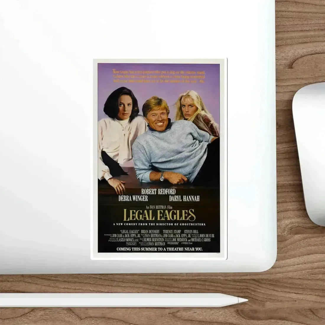 Legal Eagles 1986 Movie Poster STICKER Vinyl Die-Cut Decal - The Sticker Space