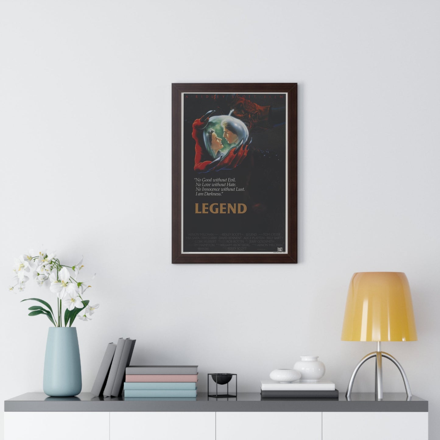 LEGEND 1985 - Framed Movie Poster-The Sticker Space