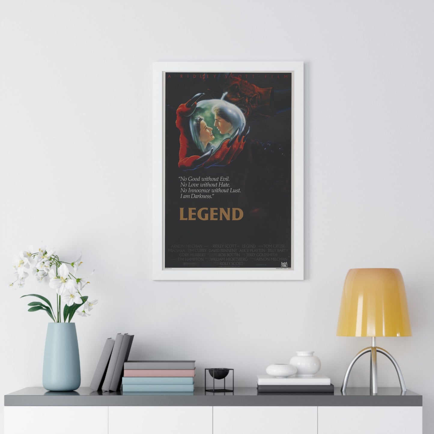 LEGEND 1985 - Framed Movie Poster-The Sticker Space