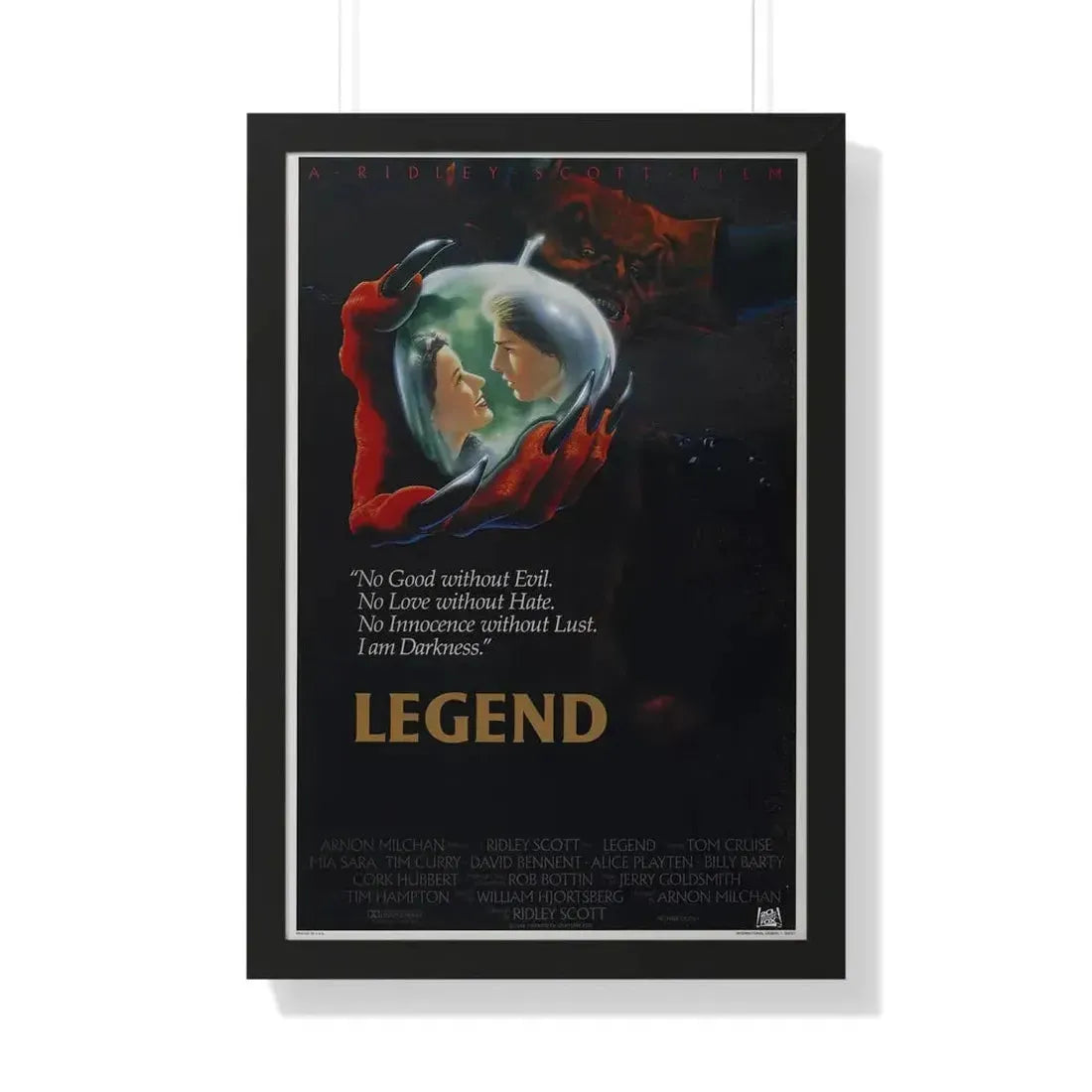 LEGEND 1985 - Framed Movie Poster - The Sticker Space