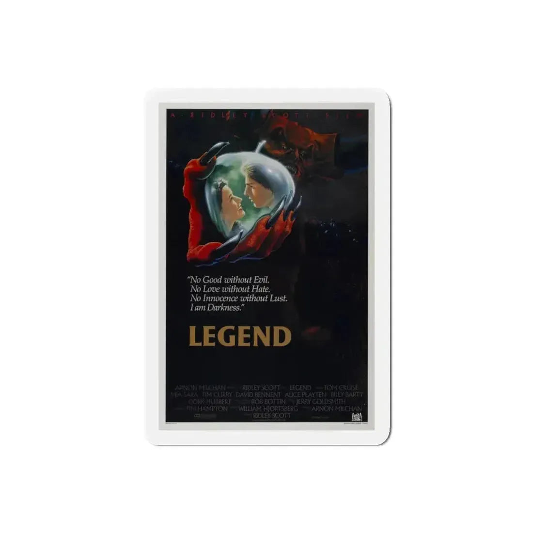 LEGEND 1985 Movie Poster - Refrigerator Magnet - The Sticker Space
