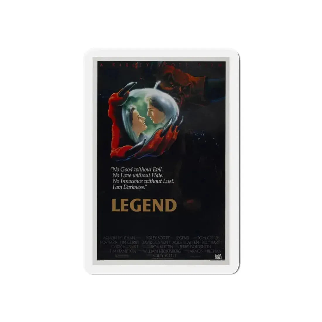LEGEND 1985 Movie Poster - Refrigerator Magnet - The Sticker Space