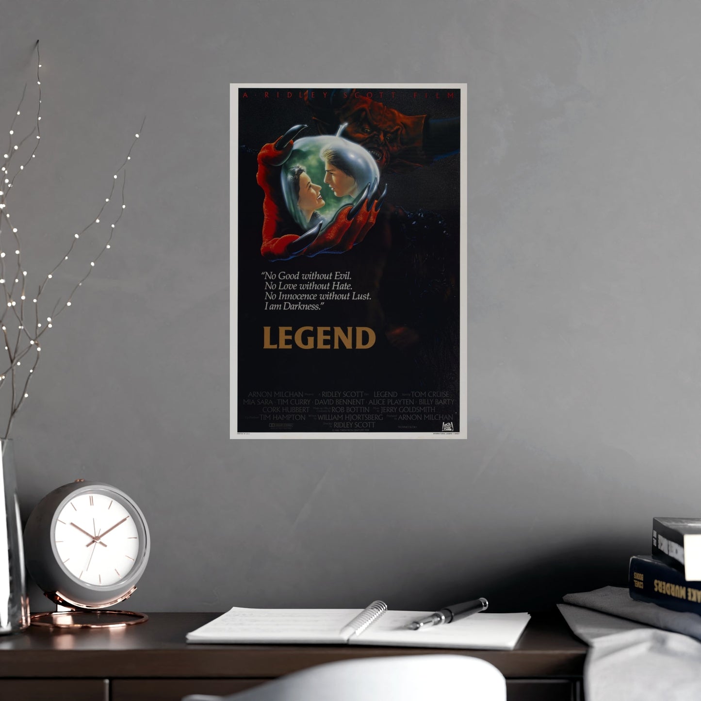 LEGEND 1985 - Paper Movie Poster-The Sticker Space