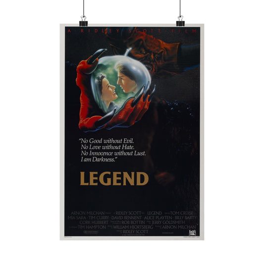 LEGEND 1985 - Paper Movie Poster-12″ x 18″-The Sticker Space