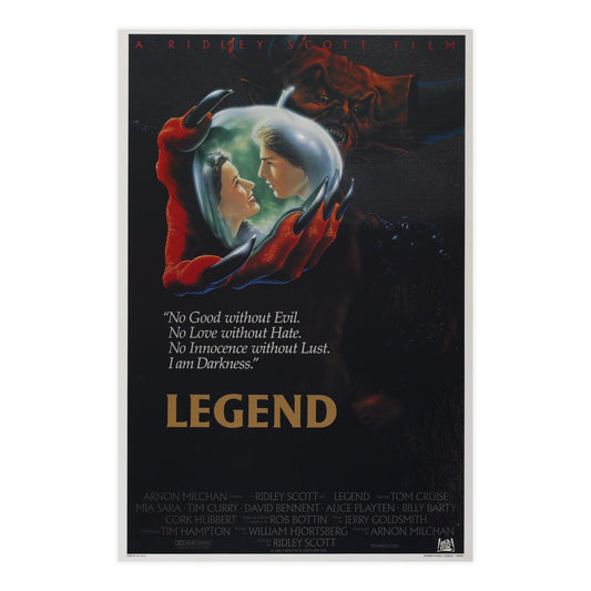 LEGEND 1985 - Paper Movie Poster-24″ x 36″ (Vertical)-The Sticker Space