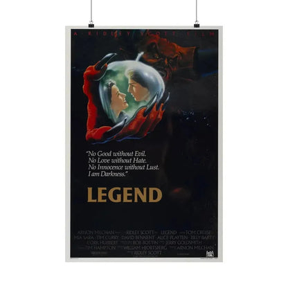 LEGEND 1985 - Paper Movie Poster - The Sticker Space