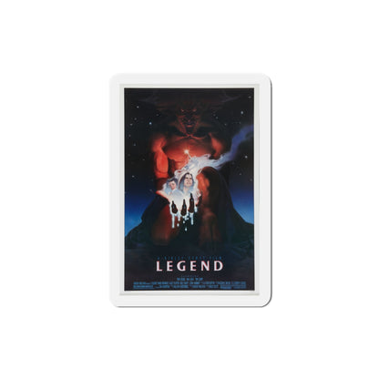 Legend 1986 Movie Poster Die-Cut Magnet-3" x 3"-The Sticker Space