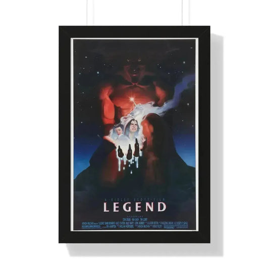 LEGEND (2) 1985 - Framed Movie Poster 16″ x 24″ Black - The Sticker Space