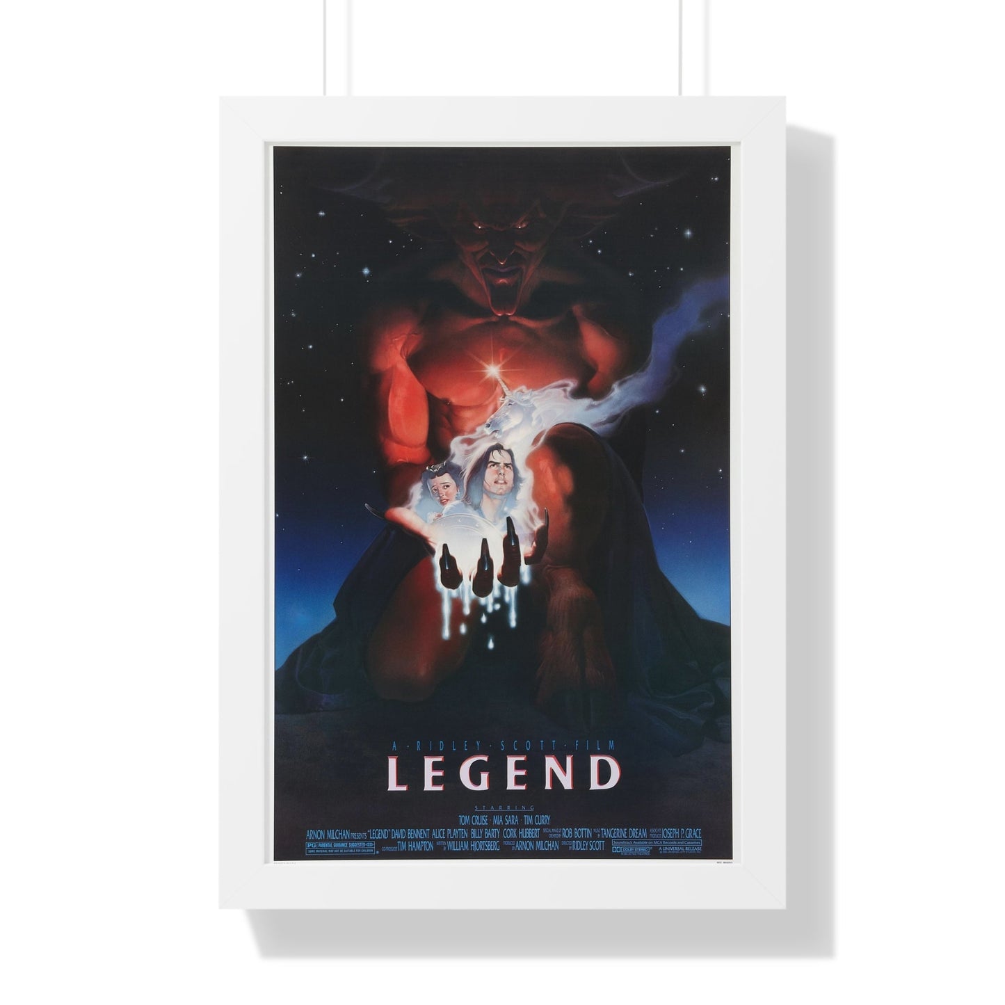 LEGEND (2) 1985 - Framed Movie Poster-16″ x 24″-The Sticker Space