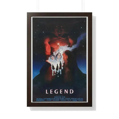 LEGEND (2) 1985 - Framed Movie Poster 20" x 30" Walnut - The Sticker Space