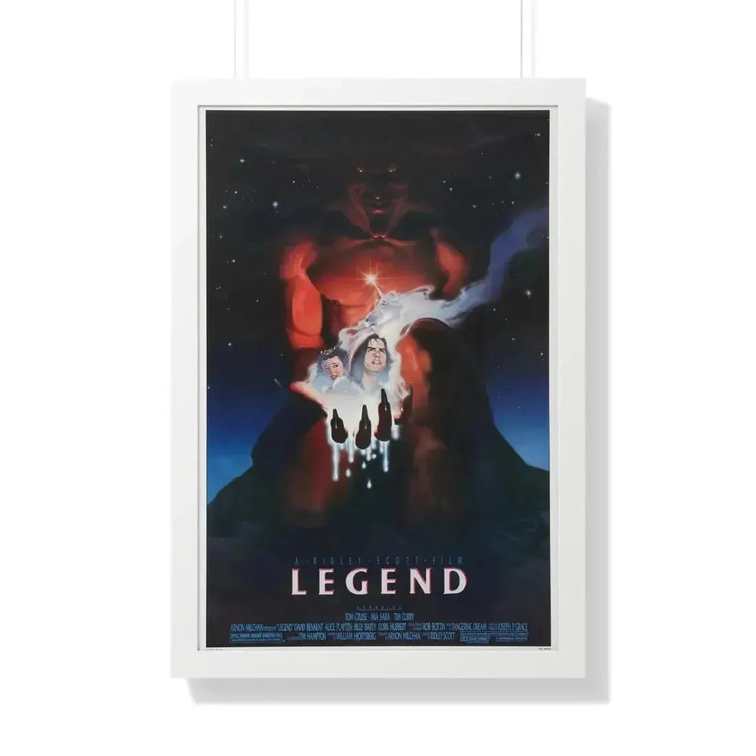 LEGEND (2) 1985 - Framed Movie Poster - The Sticker Space