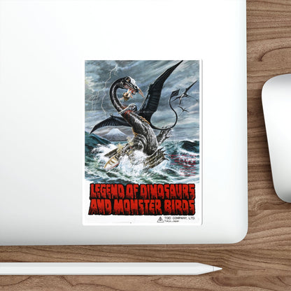 LEGEND OF DINOSAURS AND MONSTER BIRDS 1977 Movie Poster STICKER Vinyl Die-Cut Decal-The Sticker Space