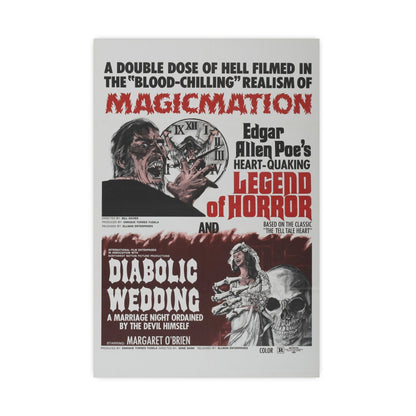 LEGEND OF HORROR & DIABOLIC WEDDING 1971 - Paper Movie Poster-16″ x 24″ (Vertical)-The Sticker Space