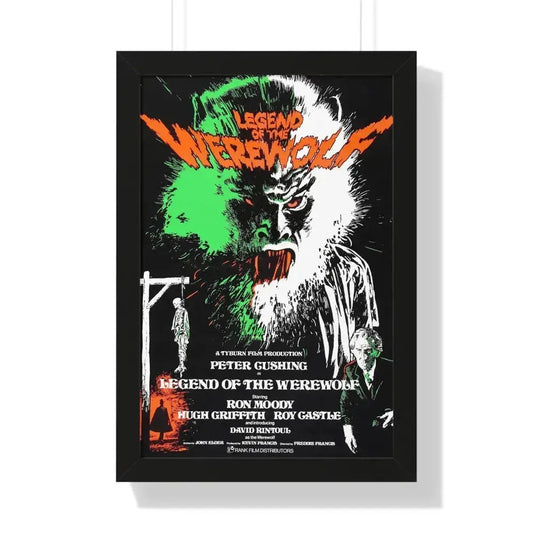 LEGEND OF THE WEREWOLF 1975 - Framed Movie Poster 16″ x 24″ Black - The Sticker Space