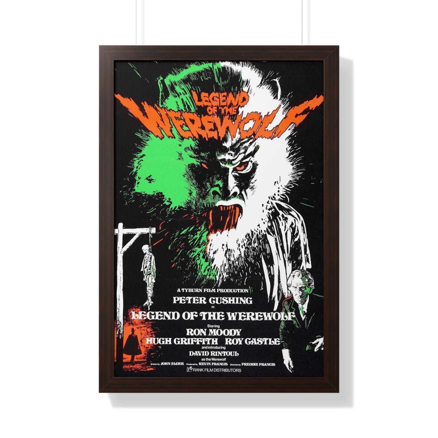 LEGEND OF THE WEREWOLF 1975 - Framed Movie Poster-20" x 30"-The Sticker Space