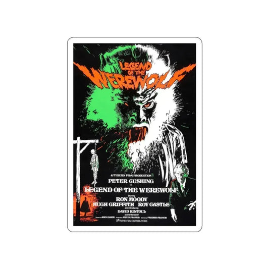 LEGEND OF THE WEREWOLF 1975 Movie Poster STICKER Vinyl Die-Cut Decal 2 Inch - The Sticker Space