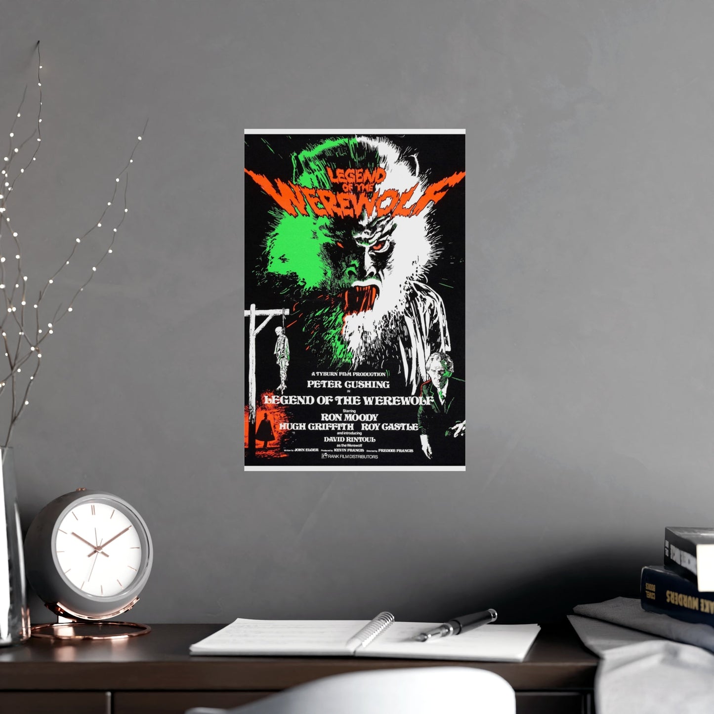 LEGEND OF THE WEREWOLF 1975 - Paper Movie Poster-The Sticker Space