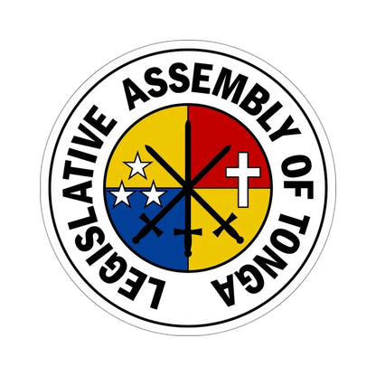 Legislative Assembly of Tonga 2 STICKER Vinyl Die-Cut Decal - The Sticker Space
