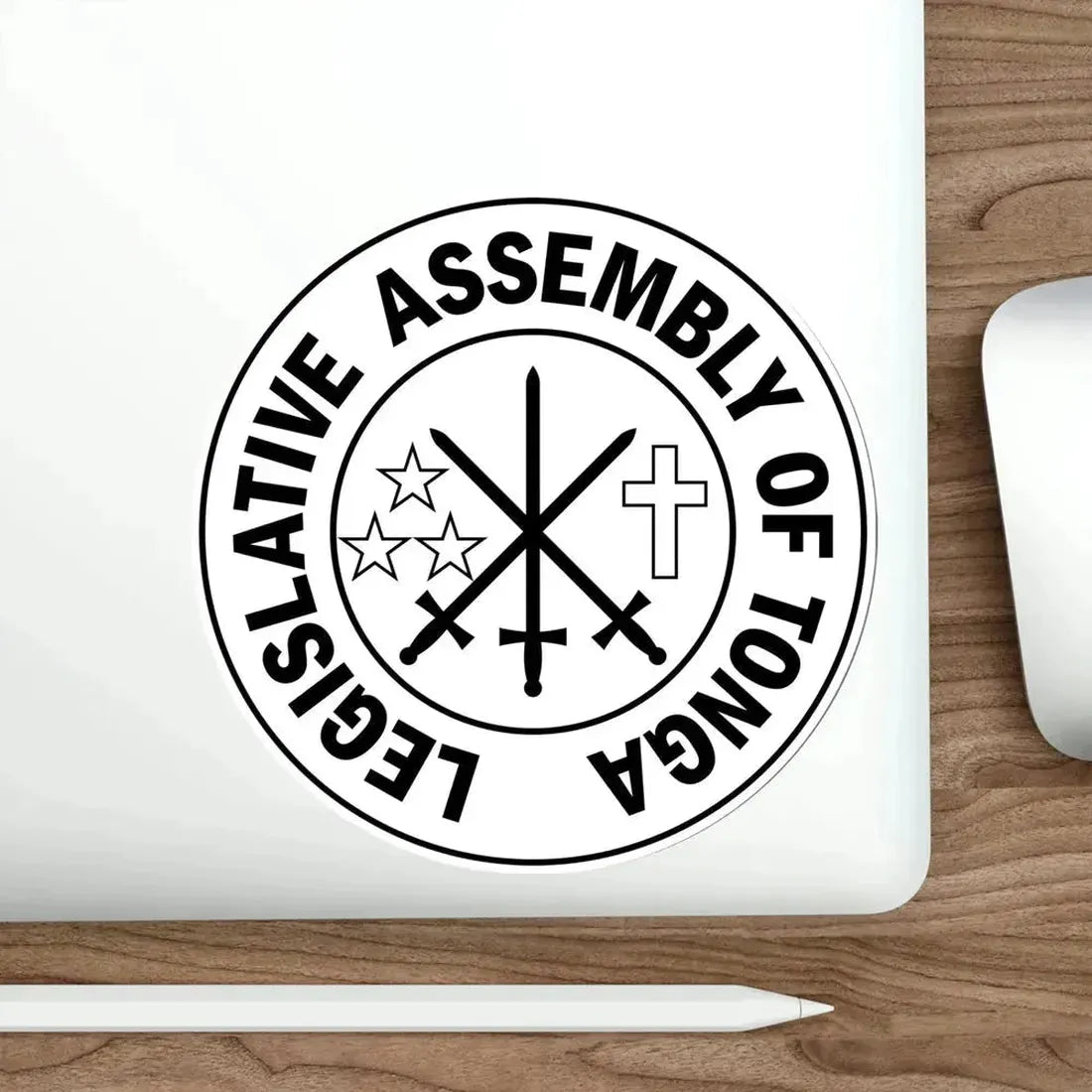 Legislative Assembly of Tonga STICKER Vinyl Die-Cut Decal - The Sticker Space