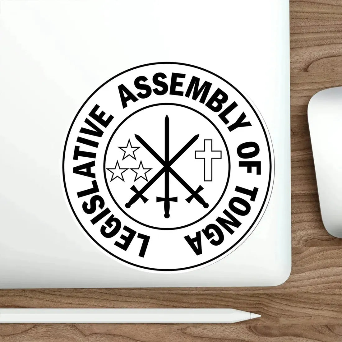 Legislative Assembly of Tonga STICKER Vinyl Die-Cut Decal - The Sticker Space