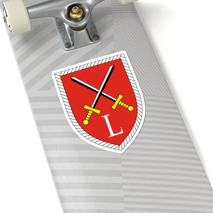 Lehrbataillon Offizierschulen des Heeres Bundeswehr (Germany) (Coat of Arms) STICKER Vinyl Kiss-Cut Decal - The Sticker Space