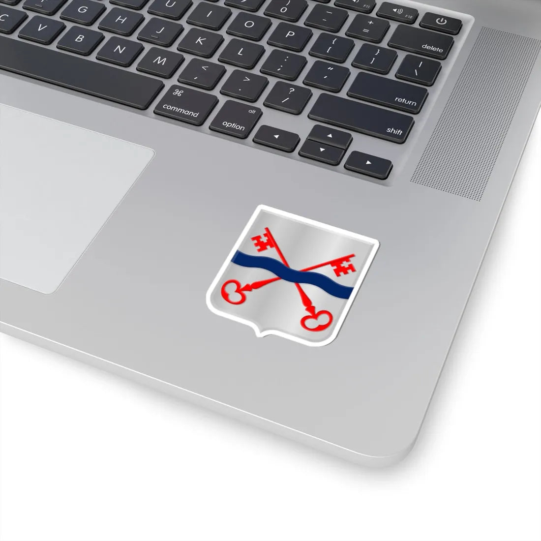 Leiderdorp wapen (Netherlands) (Coat of Arms) STICKER Vinyl Kiss-Cut Decal - The Sticker Space