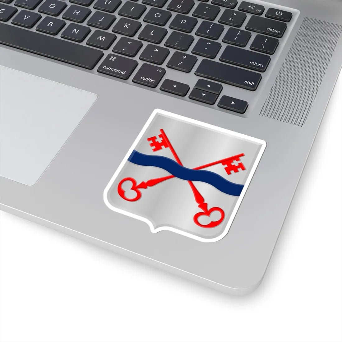 Leiderdorp wapen (Netherlands) (Coat of Arms) STICKER Vinyl Kiss-Cut Decal - The Sticker Space