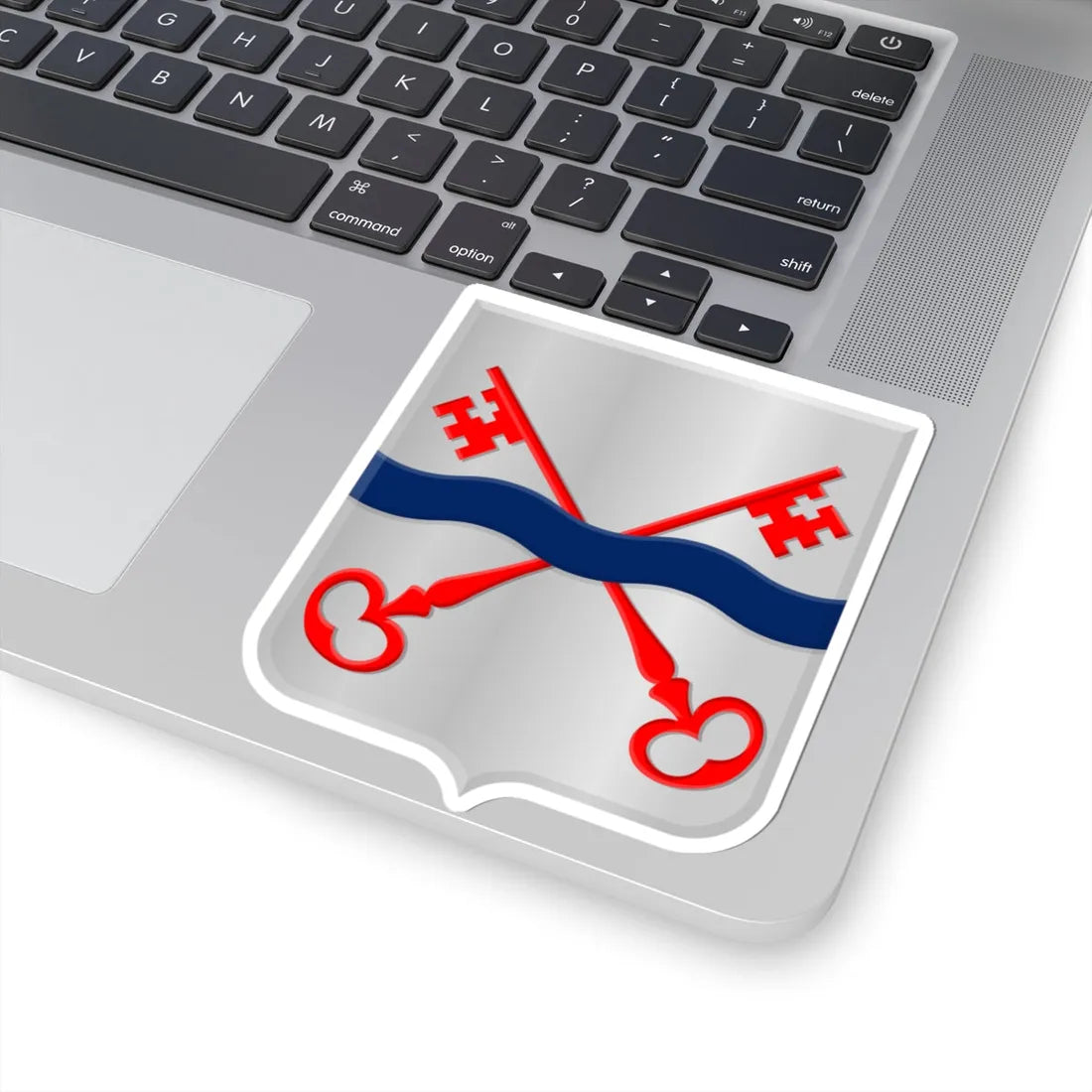 Leiderdorp wapen (Netherlands) (Coat of Arms) STICKER Vinyl Kiss-Cut Decal - The Sticker Space