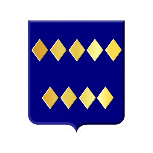 Leimuiden wapen (Netherlands) (Coat of Arms) STICKER Vinyl Kiss-Cut Decal 2 Inch White - The Sticker Space