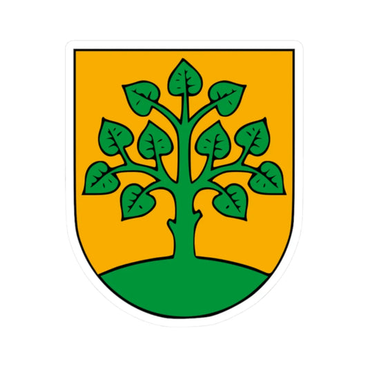 Leipalingis COA (Lithuania) (Coat of Arms) STICKER Vinyl Kiss-Cut Decal 2 Inch White - The Sticker Space