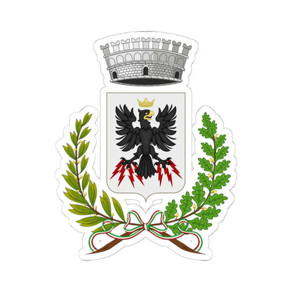 Leivi-Stemma (Italy) (Coat of Arms) STICKER Vinyl Kiss-Cut Decal 6 Inch White - The Sticker Space