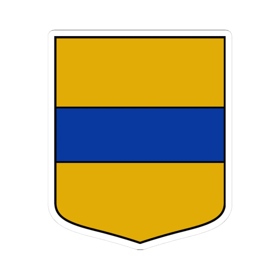 Lejasciema pagasts COA (Latvia) (Coat of Arms) STICKER Vinyl Kiss-Cut Decal 3 Inch White - The Sticker Space