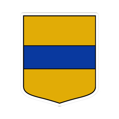 Lejasciema pagasts COA (Latvia) (Coat of Arms) STICKER Vinyl Kiss-Cut Decal 3 Inch White - The Sticker Space