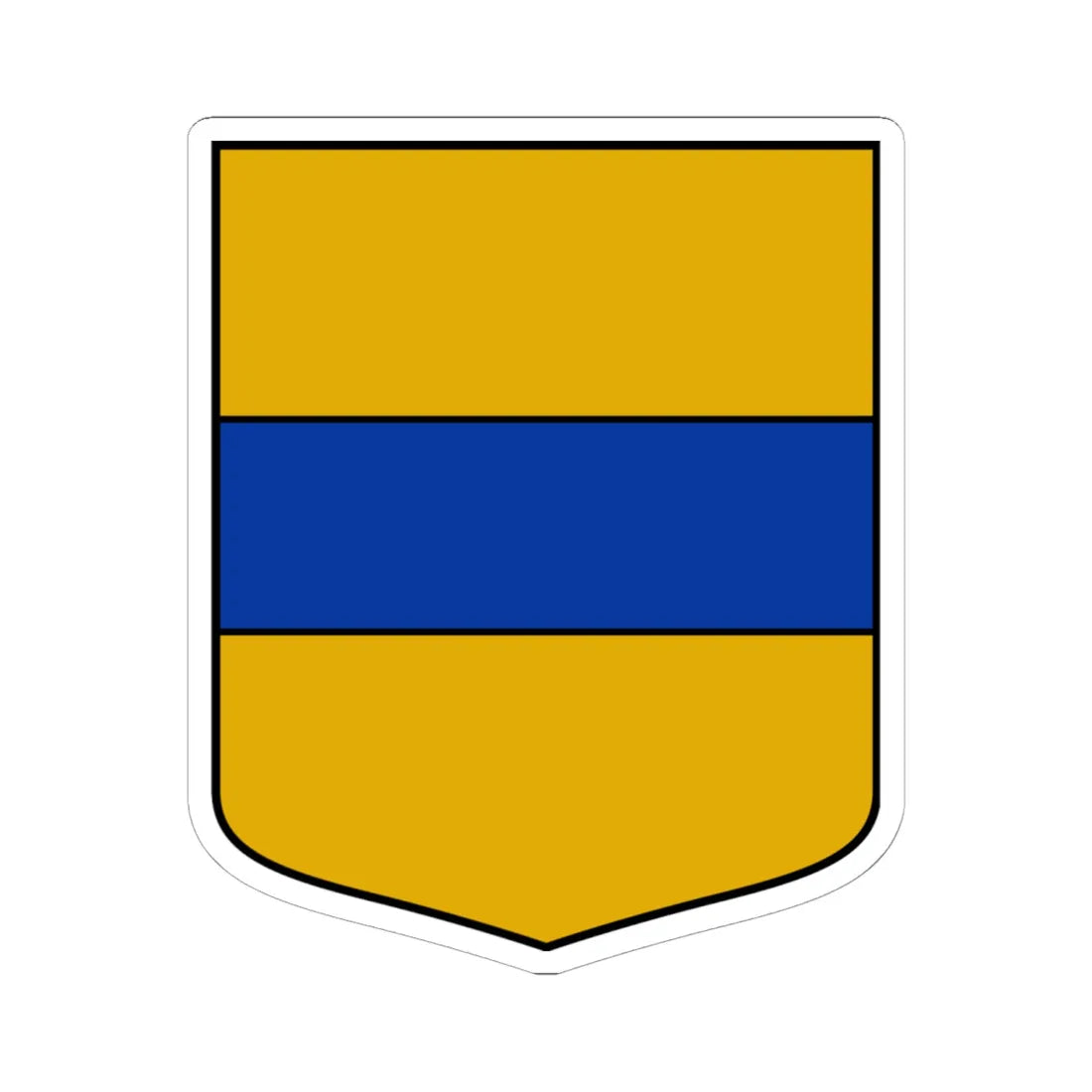 Lejasciema pagasts COA (Latvia) (Coat of Arms) STICKER Vinyl Kiss-Cut Decal 6 Inch White - The Sticker Space