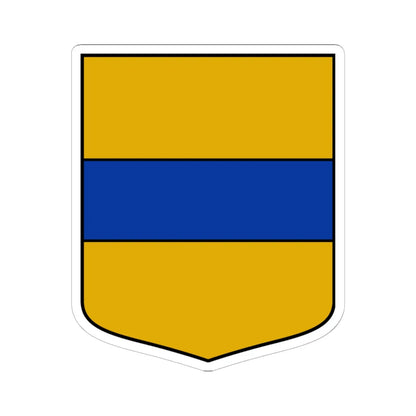 Lejasciema pagasts COA (Latvia) (Coat of Arms) STICKER Vinyl Kiss-Cut Decal 6 Inch White - The Sticker Space