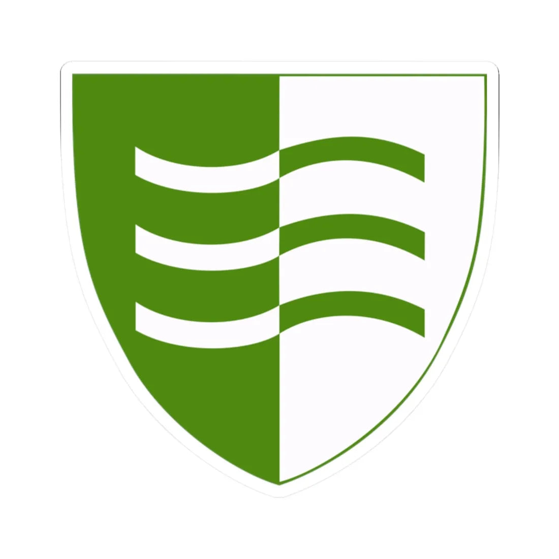 Lejre Kommune coa (Denmark) (Coat of Arms) STICKER Vinyl Kiss-Cut Decal 2 Inch White - The Sticker Space