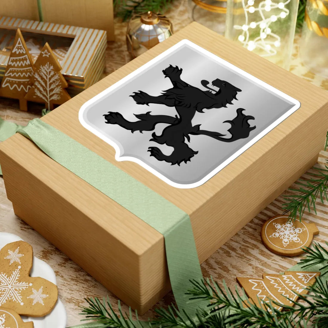 Lek en Stormpolder wapen (Netherlands) (Coat of Arms) STICKER Vinyl Kiss-Cut Decal - The Sticker Space