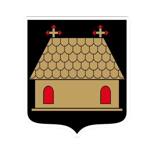 Lemland.vaakuna (Finland) (Coat of Arms) STICKER Vinyl Kiss-Cut Decal 2 Inch White - The Sticker Space