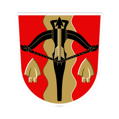 Lempäälä.vaakuna (Finland) (Coat of Arms) STICKER Vinyl Kiss-Cut Decal 2 Inch White - The Sticker Space