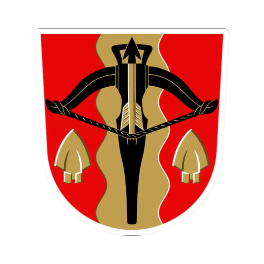 Lempäälä.vaakuna (Finland) (Coat of Arms) STICKER Vinyl Kiss-Cut Decal 2 Inch White - The Sticker Space