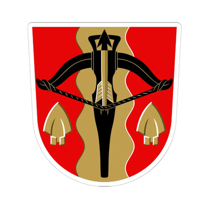 Lempäälä.vaakuna (Finland) (Coat of Arms) STICKER Vinyl Kiss-Cut Decal 6 Inch White - The Sticker Space
