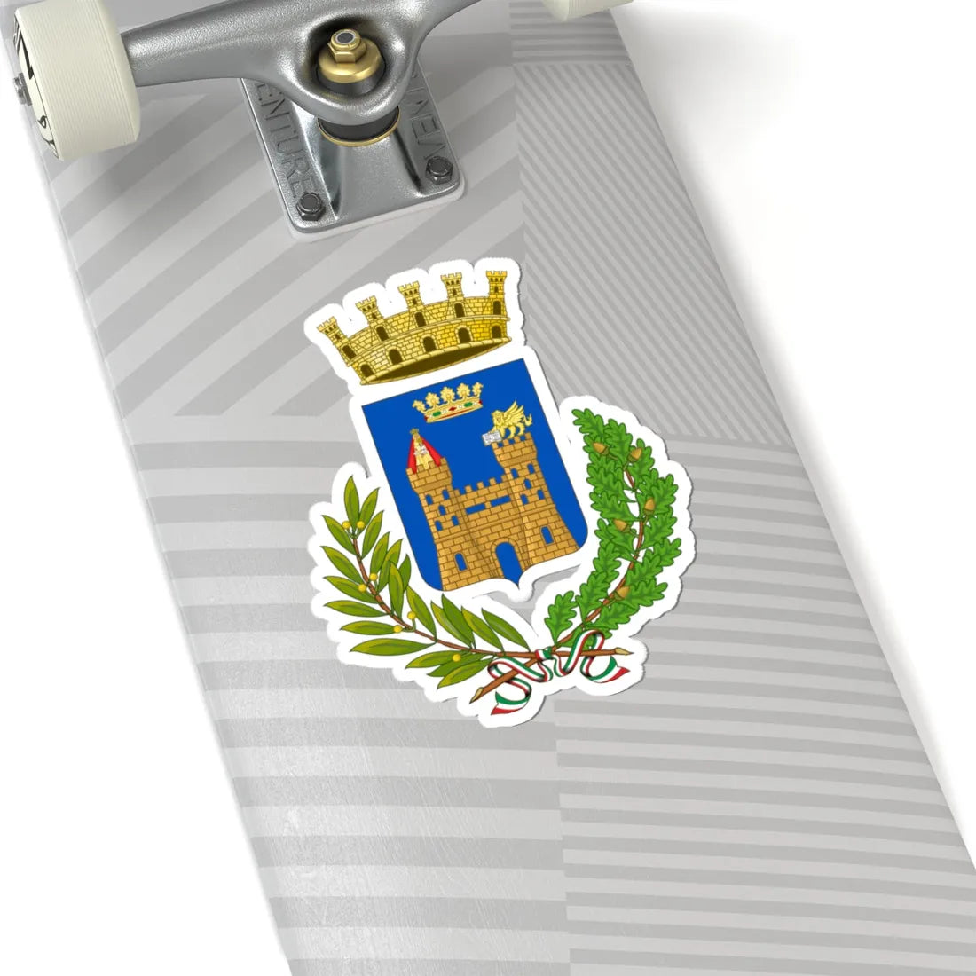 Lendinara-Stemma (Italy) (Coat of Arms) STICKER Vinyl Kiss-Cut Decal - The Sticker Space