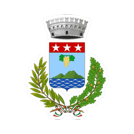 Leni-Stemma (Italy) (Coat of Arms) STICKER Vinyl Kiss-Cut Decal 2 Inch White - The Sticker Space