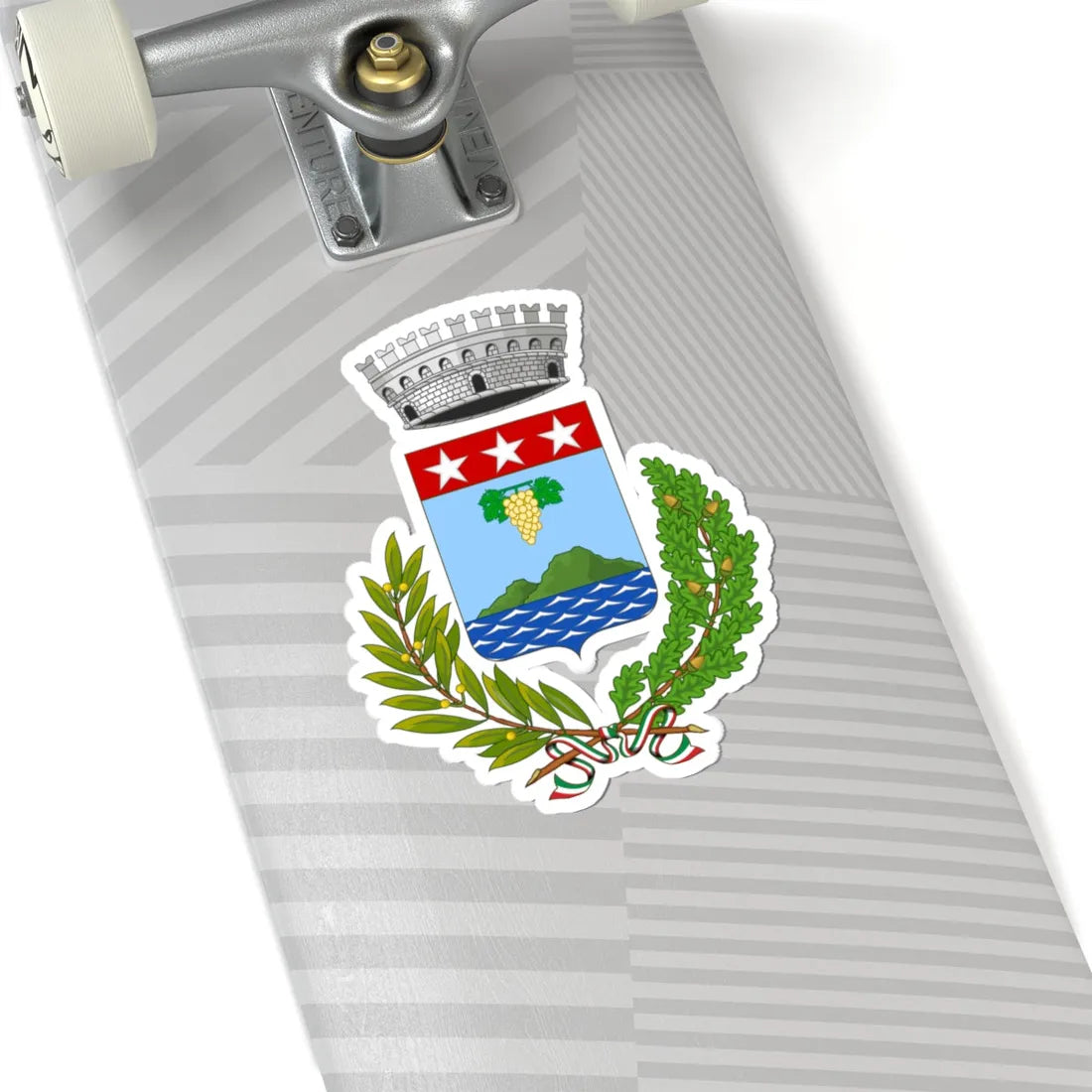Leni-Stemma (Italy) (Coat of Arms) STICKER Vinyl Kiss-Cut Decal - The Sticker Space