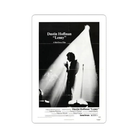 Lenny 1974 2 Movie Poster STICKER Vinyl Die-Cut Decal 2 Inch - The Sticker Space