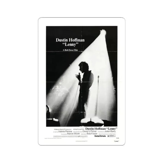 Lenny 1974 2 Movie Poster - STICKER Vinyl Kiss-Cut Decal 2 Inch White - The Sticker Space