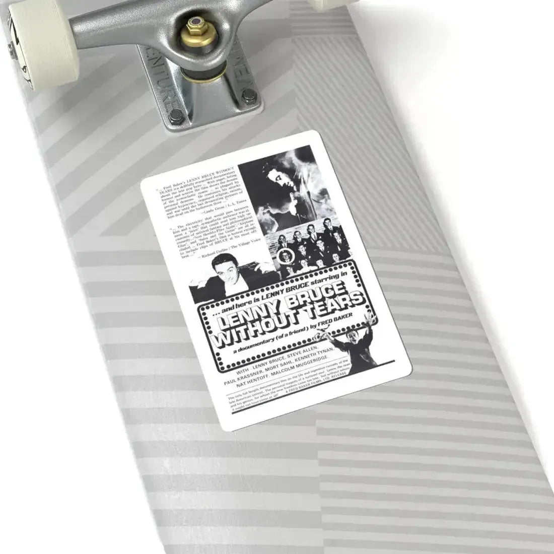 Lenny Bruce Without Tears 1972 Movie Poster - STICKER Vinyl Kiss-Cut Decal - The Sticker Space